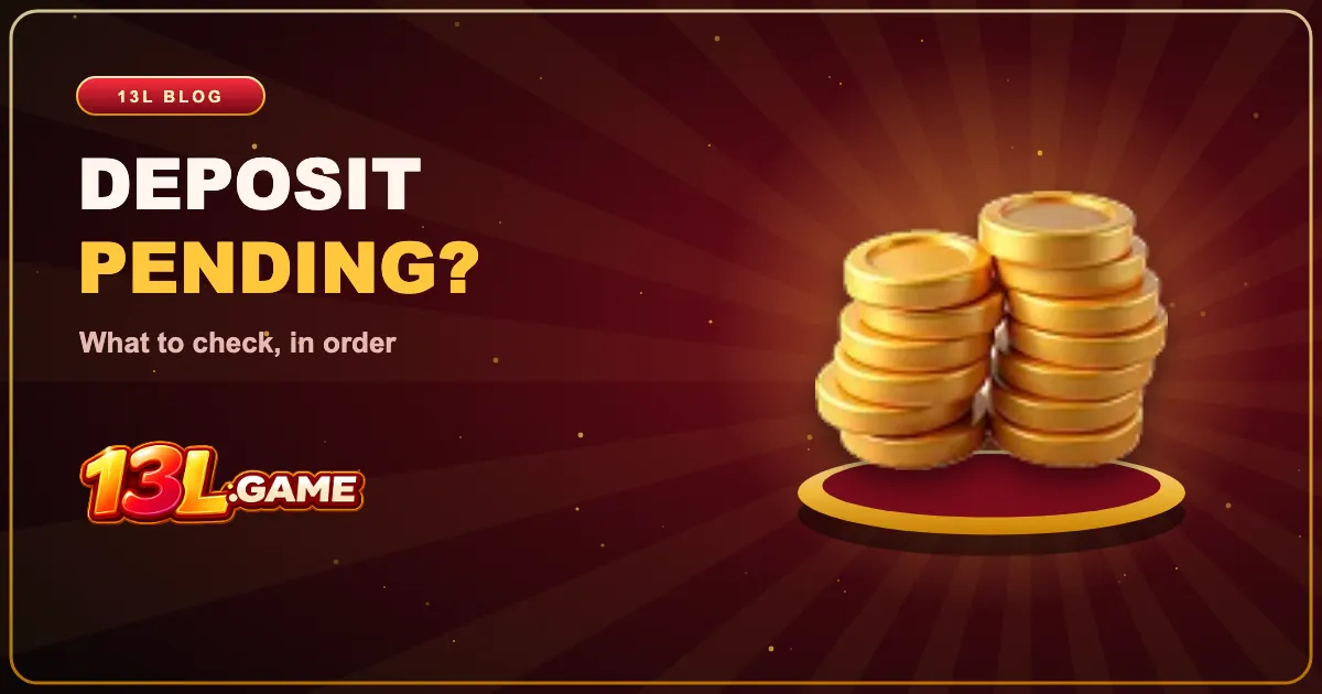 Deposit Pending? banner