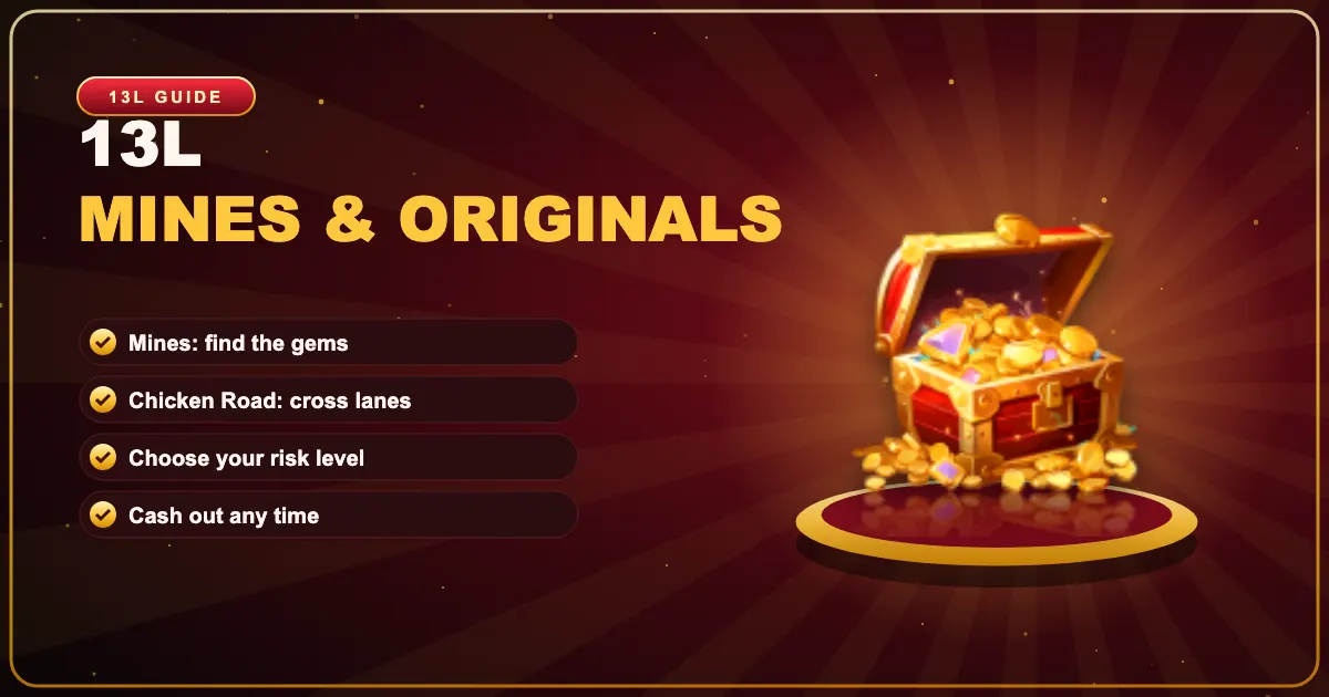 13L Mines & Originals banner